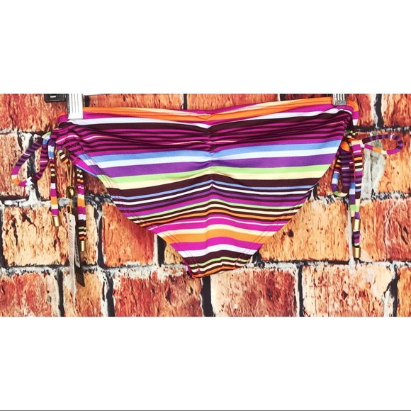 Vitamin A Amahlia Steven Ruched Back Bikini Bottom - Picture 3 of 4